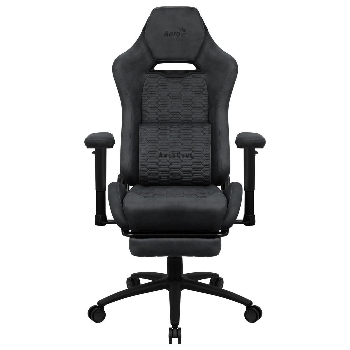 Стул Gaming Aerocool ROYALSLATEGR Чёрный Серый